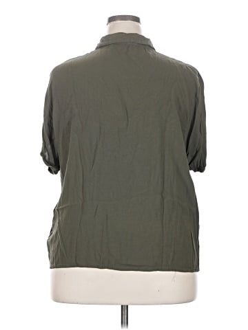 LTS Basics 3/4 Sleeve Button-Down Shirt (view 2)