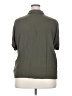 LTS Basics 100% Viscose Solid Green 3/4 Sleeve Button-Down Shirt Size 18 - 20 - photo 2