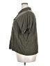 LTS Basics 100% Viscose Solid Green 3/4 Sleeve Button-Down Shirt Size 18 - 20 - photo 5