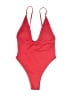 Unbranded Solid Red One Piece Swimsuit Size M - photo 1