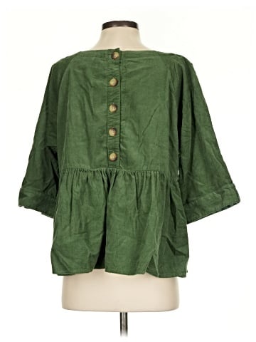 Maeve by Anthropologie 3/4 Sleeve Blouse (view 2)