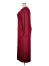 Unbranded Solid Burgundy Casual Dress Size 4X - photo 5