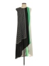 BCBGMAXAZRIA 100% Polyester Graphic Green Casual Dress Size S - photo 1