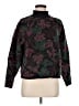 Marisa Christina Floral Black Turtleneck Sweater Size M - photo 1