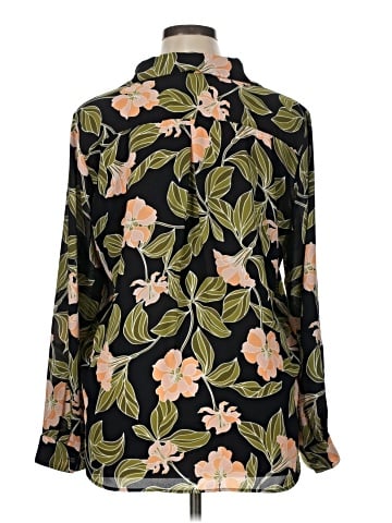 Ann Taylor Factory Long Sleeve Blouse (view 2)