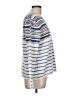 J.Crew 100% Wool Stripes Blue Wool Pullover Sweater Size L - photo 4