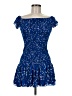 Zara Stars Blue Cocktail Dress Size M - photo 1