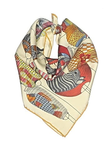 Hermès Lanternes, Ballons Et Cocardes Scarf silk scarf 45 (view 1)