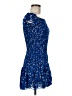 Zara Stars Blue Cocktail Dress Size M - photo 4