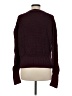 French Connection 100% Baumwolle Solid Burgundy Pullover Sweater Size M - photo 2