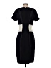 Ann Taylor Color Block Black Cocktail Dress Size 4 - photo 2