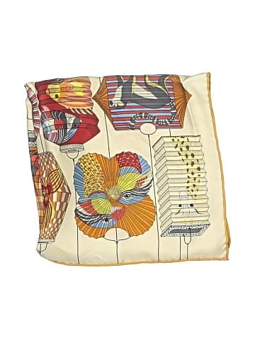 Hermès Lanternes, Ballons Et Cocardes Scarf silk scarf 45 (view 2)
