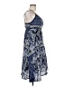 Lavand. 100% Polyester Paisley Blue Casual Dress Size M - photo 4