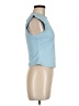 Shein Blue Sleeveless T-Shirt Size 6 - photo 4