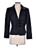 Valentino Solid Blue Gray Vintage Wool Blazer Size 8 - photo 1