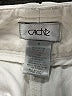Cache Solid Ivory Khaki Shorts Size 6 - photo 3