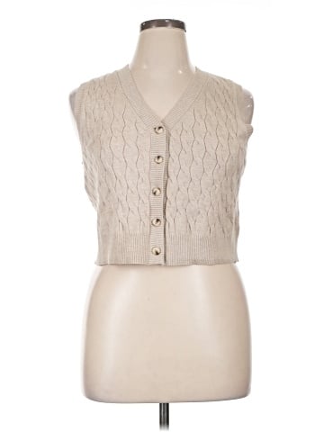 Marled Sweater Vest (view 1)
