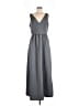 Amsale 100% Polyester Gray Casual Dress Size 12 - photo 1