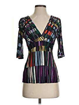 BCBGMAXAZRIA 3/4 Sleeve Top (view 1)