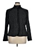 Sandro Animal Print Black Blazer Size XL (4) - photo 1