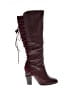 Shoedazzle Burgundy Boots Size 8 1/2 - photo 1