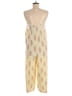 J.Crew 100% Silk Yellow Jumpsuit Size 6 - photo 2