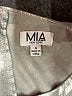 Mia Silver Gray Sleeveless Top Size 4 - photo 3