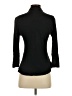 James Perse Black 3/4 Sleeve Button-Down Shirt Size 2 - photo 2