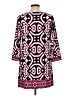 Laundry by Design Graphic Pink Casual Dress Size 10 - photo 2