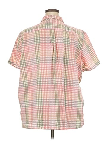 L.L.Bean Short Sleeve Button-Down Shirt (view 2)