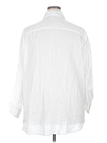 H&M 3/4 Sleeve Button-Down Shirt (view 2)