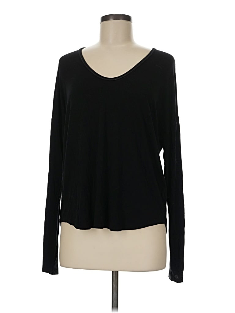Pre-owned Express Long Sleeve T-shirt In Black