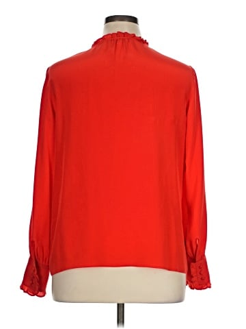Boden Long Sleeve Silk Top (view 2)