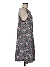 Ann Taylor LOFT Print Blue Casual Dress Size M - photo 4