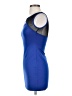 Wet Seal Color Block Blue Cocktail Dress Size XS - photo 5