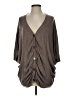 Express 100% Rayon Brown Cardigan Size XS - photo 1