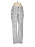 CAbi Houndstooth Ivory Casual Pants Size 4 - photo 1