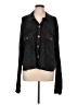Bibi Black Long Sleeve Button-Down Shirt Size L - photo 1