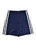 Adidas 100% Polyester Stripes Blue Athletic Shorts Size 9 - 10 - photo 1