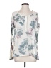 Tokyo Darling Floral Ivory Long Sleeve Henley Size XS - photo 1