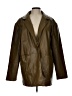 Collusion 100% Polyurethane Brown Faux Leather Jacket Size 12 - photo 1