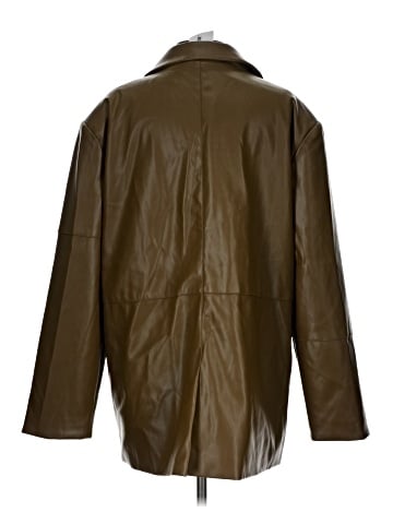 Collusion Faux Leather Jacket (view 2)