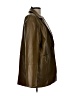 Collusion 100% Polyurethane Brown Faux Leather Jacket Size 12 - photo 4