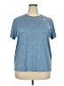 Nike 100% Polyester Blue Active T-Shirt Size XXL - photo 1