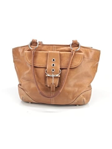 Coach Leather Tote (view 1)