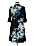 Roz & Ali Print Black Casual Dress Size M - photo 2