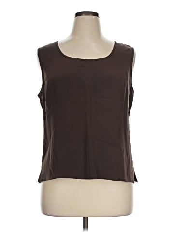 Nina Mclemore Sleeveless Silk Top (view 1)