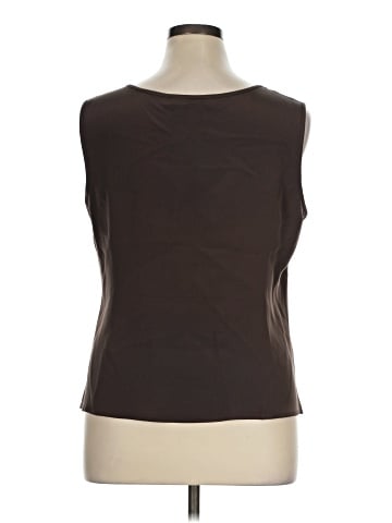 Nina Mclemore Sleeveless Silk Top (view 2)