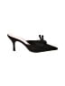 Loeffler Randall 100% Leather Black Heels Size 9 - photo 1