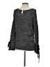 Ann Taylor LOFT 100% Cotton Gray Pullover Sweater Size S - photo 2
